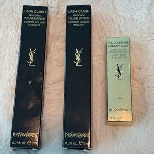 New YSL Lash clash & Candy glaze lipstick bundle